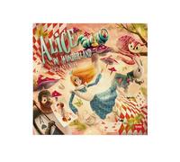 Legami Calendario de pared 2025, calendario de pared grande 30 x 29 cm, 12 meses y planificador, espacio para notas y notas, 6 idiomas, signos del zodiaco festivos internacionales, Alicia in