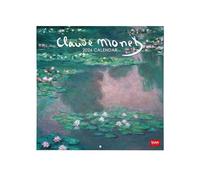 Legami - Calendario de pared 2026, Claude Monet, calendario de pared grande, 12 meses y planificador anual, en 6 idiomas, espacio para notas, signos del zodiaco, fiestas internacionales, 30 x 29 cm