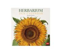 Legami - Calendario de Pared 2026, Herbarium, Calendario de Pared Grande, 12 Meses y Planificador Anual, en 6 Idiomas, Espacio para Notas, Días Festivos Internacionales, 30 x 29 cm