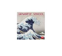 Legami - Calendario de Pared 2026, Japanese School, Pequeño calendario de Pared, Planificador de 12 Meses y un Año, en 6 Idiomas, Espacio para Notas Signos del zodiaco Fiestas Internacionales, 18x18cm