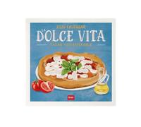 Legami - Calendario de Pared 2026, La Dolce Vita, Calendario de Pared Grande, 12 Meses y Planificador Anual, en 6 Idiomas, Espacio para Notas, Días Festivos Internacionales, 30 x 29 cm