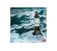 Legami - Calendario de Pared 2026, Lighthouses, Calendario de Pared Grande, 12 Meses y Planificador Anual, en 6 Idiomas, Espacio para Notas, Signos del Zodiaco, Días Festivos Internacionales, 30x29 cm