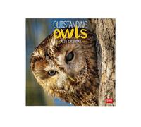 Legami - Calendario de pared 2026,Outstandings Owls, gran calendario de pared, 12 meses y año, en 6 idiomas, espacio para notas, signos del zodíaco, días festivos internacionales, 30 x 29 cm