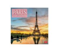 Legami - Calendario de Pared 2026, Paris, Calendario de Pared Grande, 12 Meses y Planificador Anual, en 6 Idiomas, Espacio para Notas, Signos del Zodiaco, Días Festivos Internacionales, 30 x 29 cm