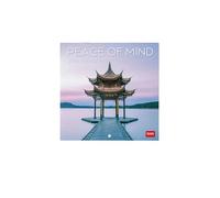 Legami - Calendario de Pared 2026, Peace Of Mind, Pequeño calendario de Pared, Planificador de 12 Meses y un Año, en 6 Idiomas,Espacio para Notas, Signos del zodiaco,Fiestas Internacionales,18 x 18 cm