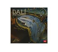 Legami - Calendario de pared 2026, Salvador Dalí, calendario de pared grande, 12 meses y planificador anual, en 6 idiomas, espacio para notas, signos del zodiaco, fiestas internacionales, 30 x 29 cm