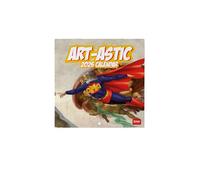 Legami - Calendario de Pared 2026, The Art Of Fun, Pequeño calendario de Pared, Planificador de 12 Meses y un Año, en 6 Idiomas, Espacio para Notas, Signos del zodiaco Fiestas Internacionales, 18x18cm