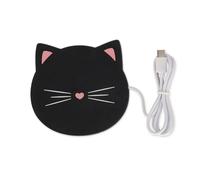 Legami - Calienta Taza, Warm it up, Kitty, Entrada Type-C, 10 x 10 cm, de Vinilo, Ideal para Tazas y Vasos con Fondo Plano