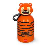 Legami Caliente / Fría Bff Thermos Botella para Niños, Tiger, Acero Inoxidable -