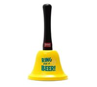 Legami - Campanilla Ring for Beer, Mango ergonómico, Ø 7,5 cm, Tema Beer, BEL0002