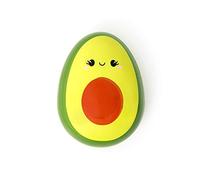Legami - Cepillo desenredante para el cabello, 6,8 x 5 cm, asombroso cabello, tema, desenreda cada nudo sin tirar, rasgar o dañar el cabello, dientes flexibles de diferentes alturas, aguacate