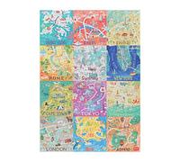 Legami- Cities Rompecabezas de 1000 Piezas, Multicolor, 48 x 68 cm (PUZ0006)