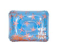 Legami - Cojín Hinchable para Playa, Piscina, Camping, cómodo y Ultraligero, 45 x 36 cm, diseño Starfish, Starfish, Talla única, Moderno