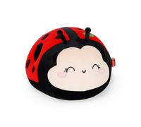 Legami - ¡Súper Soft! Cojín con Motivo Ladybug, Abertura para Calentar Las Manos, Supersuave, Idea de Regalo, L 25 x H 26 x A 33 cm