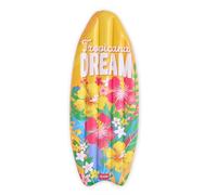 Legami - Colchón Hinchable para la Playa, Individual, 2 cámaras de Aire, Capacidad de Carga de hasta 90 kg, Forma de Tabla de Surf, Incluye Parches autoadhesivos para pequeños Agujeros, 70 x 173 cm