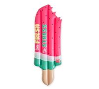 Legami - Colchón Hinchable para la Playa, Individual, 2 cámaras de Aire, Capacidad de Carga de hasta 90 kg, Forma de Tabla de Surf, Incluye Parches autoadhesivos para pequeños Agujeros, 72 x 179 cm