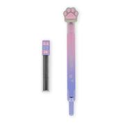 Legami - Compás con mina automática, tema Kitty, 10 minas 0,5 mm con 2B incluidas, máximo diámetro 30 cm, compacto, estructura metálica resistente, 1.6 x 13 x 1.7 cm