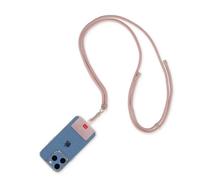 Legami - Cordón para móvil Always Together, Smartohone Laynard, cordón Ajustable con Gancho de Metal, Cierre Seguro, Adhesivo, Tema Rose Gold, 70 cm