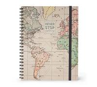 Legami - Cuaderno 3 en 1 con espiral, formato A4, maxi, 22 x 29,5 cm, papel blanco, 204 páginas desmontables: 68 a rayas, 68 cuadrículas, 68 puntos, elástico de cierre, bolsillo final