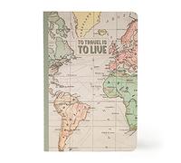 Legami - Cuaderno de hojas blancas, formato A5, mediano, 14,2 x 21 cm, papel blanco, 80 páginas, encuadernación de punto Singer