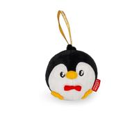 Legami - Decoración navideña de Peluche Oh-Oh-Ornaments, Penguin, Bola de Navidad, para Colgar en el árbol, de poliéster, 9 x 10 x 4 cm