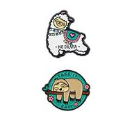 Legami ENA0004 Cutie - Juego de 2 pegatinas de metal Take It Easy