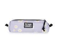 Legami - Estuche My Pencil Case, Tema Daisy, Cierre de Cremallera, plástico Reciclado, Resistente, Grande, práctico, Estuche para la Escuela y Oficina, 22 x 6 cm