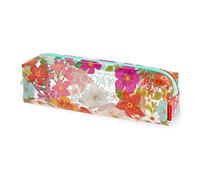 Legami Estuche Transparente con Motivos Florales