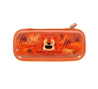 Legami - Estuche Wonderwow, Tema Tiger, 2 Compartimentos y Portalápices Interior, Compartimento Interior con Tejido de Malla, Cierre de Cremallera, 23 x 11 x 5 cm