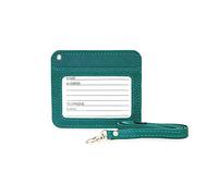 Legami Porta Badge, Accesorio de Viaje-Portatarjetas Tipo sobre Unisex Adulto, Azul petróleo, Medium