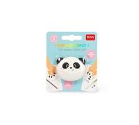 Legami - Goma 2 en 1 Pandastic Eraser, doble función, borra lápiz y tinta borrable, borrado eficaz sin dañar el papel (1 unidad)