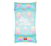 Legami - Hamaca Hinchable para Piscina, Tumbona Hinchable soporta hasta 80 kg, colchoneta Hamaca de Playa, 74 x 135 cm