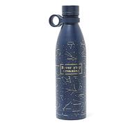 Legami - Hot&Cold, botella térmica 800 ml, diámetro 8 cm, ligera y resistente, cierre hermético, mango de silicona extraíble, variante Stars, sin BPA ni ftalatos