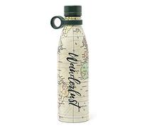 Legami - Hot&Cold, botella térmica 800 ml, diámetro 8 cm, ligera y resistente, cierre hermético, mango de silicona extraíble, variante Travel, sin BPA ni ftalatos