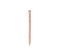 Legami - Initial Pen, bolígrafo de bola, diámetro de punta de 1 mm, inicial U, de metal, tinta negra