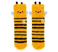 Legami - It's A Match, Calcetines Antideslizantes para Adultos, Calcetines Suaves, Tema Bee, Talla 35-42