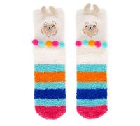 Legami - It's A Match, Calcetines Antideslizantes para Adultos, Calcetines Suaves, Tema Llama, Talla 35-42