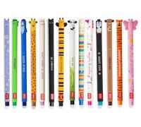 LEGAMI - Juego de 14 bolígrafos de gel borrables, bolígrafos con tinta borrable, bolígrafos de gel borrables sin usar hojas, punta de 0,7 mm