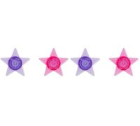 Legami - Juego de 2 Luces para los Rayos de la Bicicleta - Ride & Shine - Luz Blanca, Luces para Rueda de Bicicleta, para niños, niños, Adultos, Estrellas Luminosas para radios de Bicicleta, Pilas