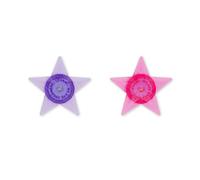 Legami - Juego de 2 Luces para los Rayos de la Bicicleta - Ride & Shine - Luz Blanca, Luces para Rueda de Bicicleta, para niños, niños, Adultos, Estrellas Luminosas para radios de Bicicleta, Pilas