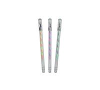 Legami - Juego de 3 bolígrafos de gel multicolor, 1 x 14,5 cm, diámetro de la punta 1,0 mm, tres tintas contrastantes para decorar, escribir y dar originalidad a cada página