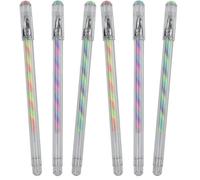 Legami - Juego de 3 bolígrafos de gel multicolor, 1 x 14,5 cm, diámetro de la punta 1,0 mm, tres tintas contrastantes para decorar, escribir y dar originalidad a cada página (Paquete de 2)