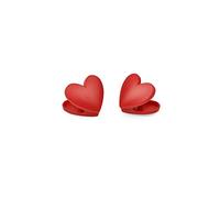 Legami Juego de 6 Clips Cerrados para Cerrar Paquetes, 4,5 x 4 cm, diseño de corazón, Unica