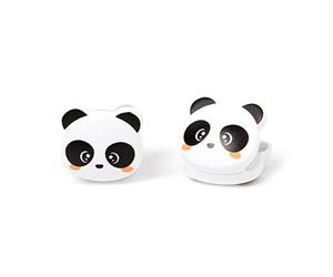 Legami - Juego de 6 clips para cerrar paquetes, 4 x 3,3 cm, tema Panda