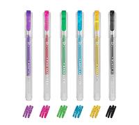 Set de mini bolígrafos de gel con purpurina, multicolor ㅤ