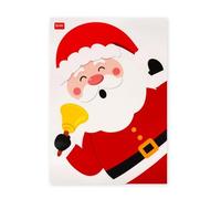 Legami - Juego de 70 Pegatinas Electrostáticas para Ventana, Christmas Edition, Pegatinas Electrostáticas, Decoración de Ventanas, Adornos de Ventana Reposicionables y Reutilizables