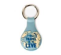 Legami Key Ring For Airtag Llavero para AirTag, 3,8 x 5 cm, de silicona y metal, Tema Rainbow, Personaliza tu dispositivo, Protege sin afectar la señal Unisex adulto (Pack de 1)