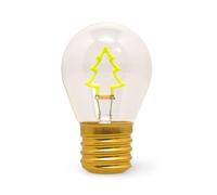 Legami - Lámpara de sobremesa en forma de bombilla, Xmas Tree, sólo para interiores, recargable con cable USB, inalámbrica