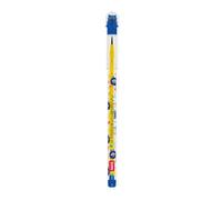 Legami - Lápiz apilable con goma Take a Tip, tema Monster, 11 minas 2B, sin necesidad de sacapuntas, fácil de usar, pequeña goma de TPR incluida, de ABS