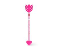 Legami - Lápiz Go Cupid, Lápiz en forma de flecha con 2 gomas perfumadas, Mina HB, Edición Limitada Romántica